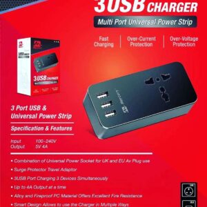 Mercury Multiport Universal Power Strip