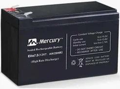 Mercury Elite 7.5Ah 12V UPS Battery