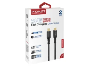 Promate 240W USB-C Cable
