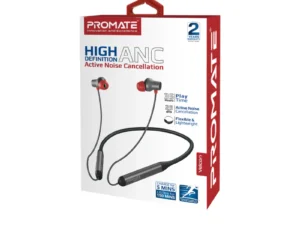 Promate High-Definition ANC Wireless Neckband Earphones