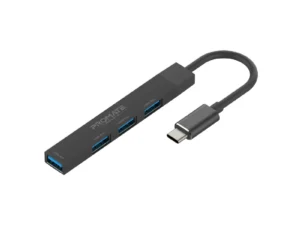 Promate USB-C Hub with 4 USB Ports