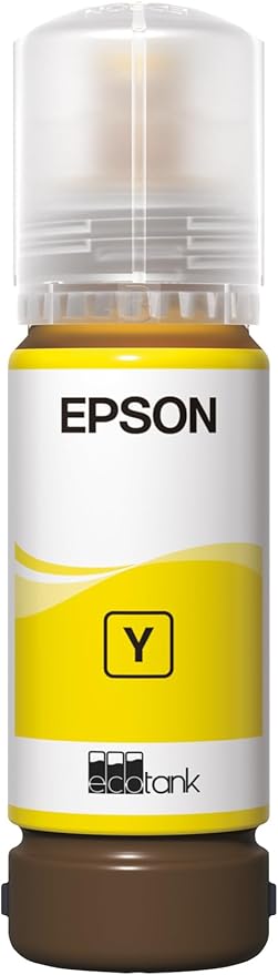 Epson 112 EcoTank Pigment Yellow Ink Bottle 70ml