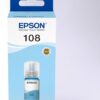 Epson 108 EcoTank Light Cyan Ink Bottle 70ml