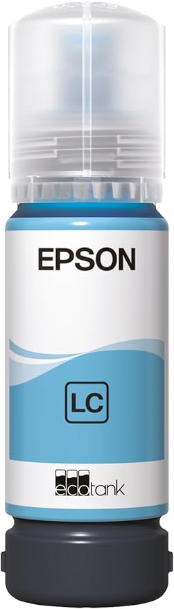 Epson 108 EcoTank Light Cyan Ink Bottle 70ml