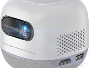 Promate 4K Ultra-Portable Wireless DLP Projector