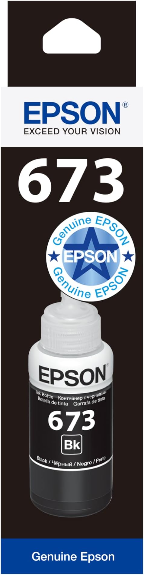 Epson T6731 EcoTank Black Ink Bottle 70ml