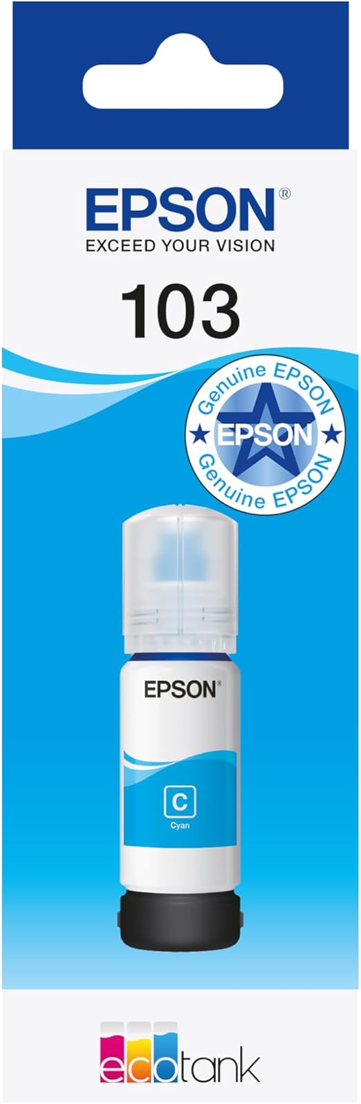 Epson 103 EcoTank Cyan Ink Bottle 65ml