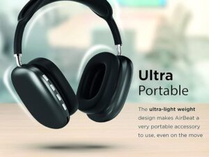 Promate Bluetooth v5.0 Over-Ear Headset with Microphone