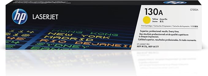 HP 130A Yellow LaserJet Toner Cartridge