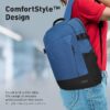 Promate 15.6 Laptop Backpack Blue