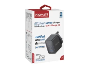 Promate 67W PD GaNfast Charger