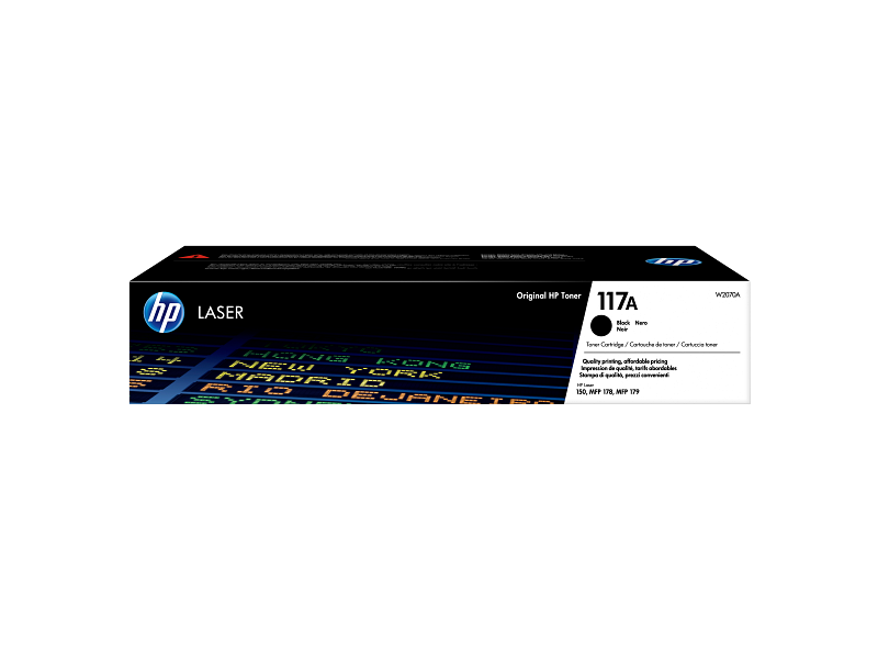 HP 117A Black LaserJet Toner Cartridge
