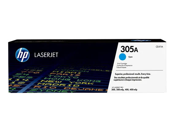 HP 305A Cyan LaserJet Toner Cartridge