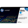 HP 504A Cyan LaserJet Toner Cartridge