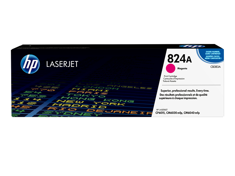 HP 824A Magenta LaserJet Toner Cartridge