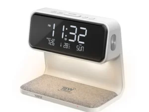 Promate 3-in-1 Multi-Function LED Alarm Clock