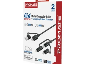 Promate 6-in-1 Multi-Connector Cable