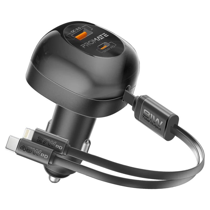 Promate 81W Car Charger