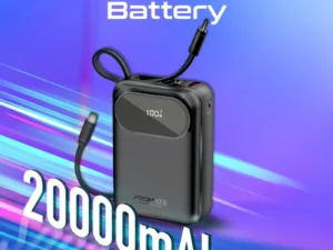 Promate 20000mAh Ultra Compact 35W SuperSpeed Power Bank