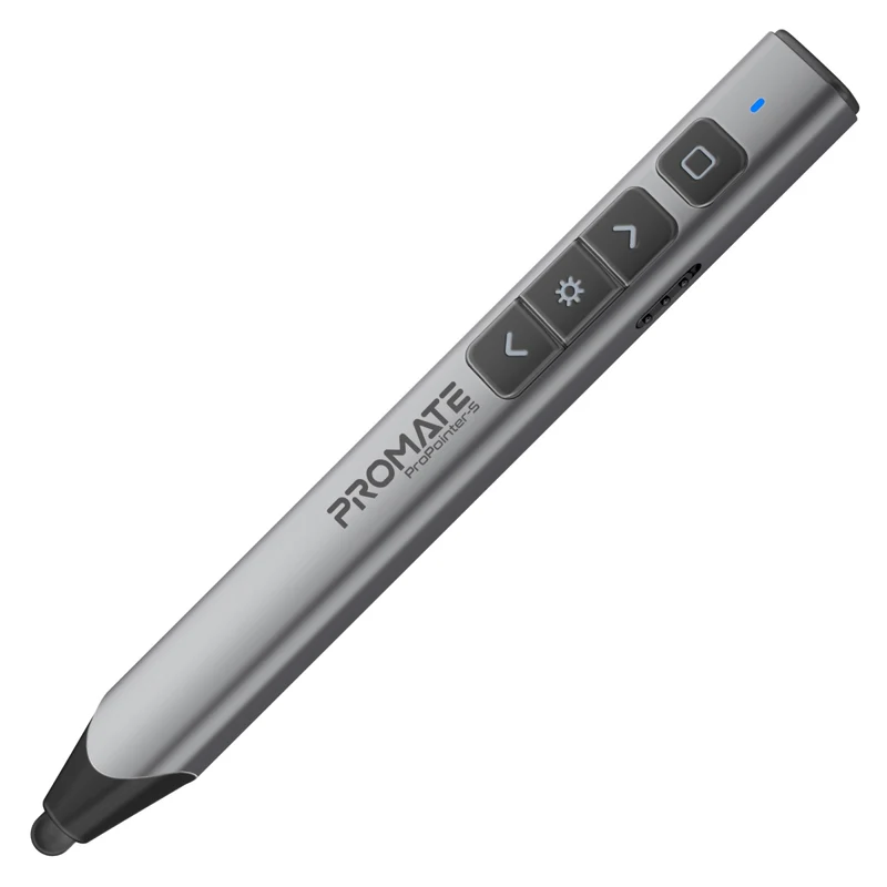 Promate Universal Intuitive Wireless Presenter with Stylus Pen
