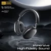Promate High-Definition Hybrid ANC Headphones with 360° Spatial Audio