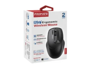 Promate EZGrip 16000 DPI Ambidextrous Wireless Mouse