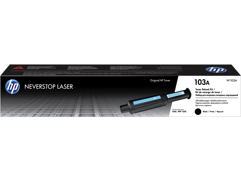 HP 103A Black Neverstop Laser Toner Reload Kit
